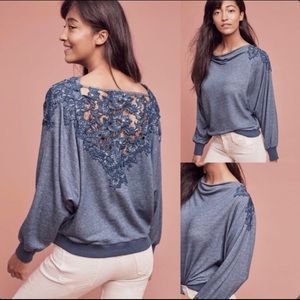 Anthropologie Meadow Rue Bria Sweatshirt